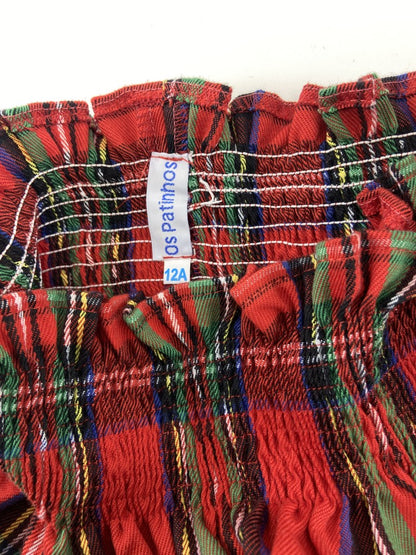 PATINHOS Saia escocesa