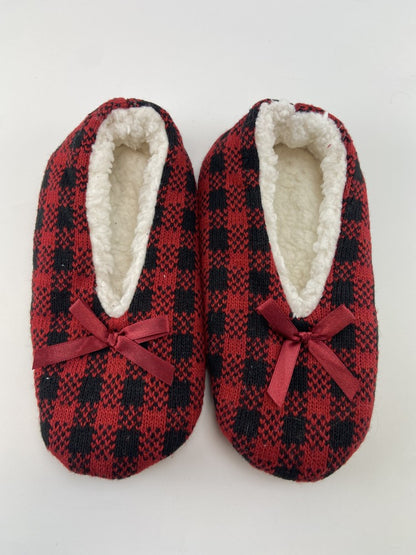 Pantufas com sherpa