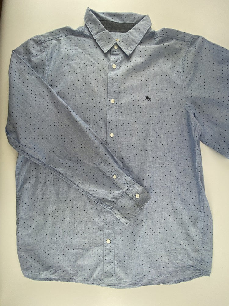 H&M Camisa às bolinhas