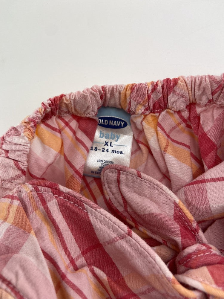 OLD NAVY Vestido escocês