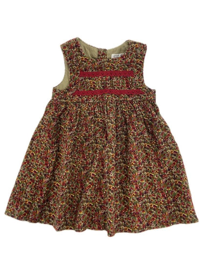 ZARA Vestido padrão flores