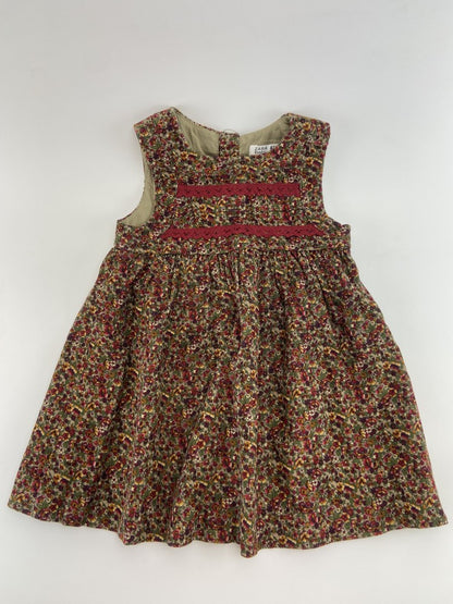 ZARA Vestido padrão flores