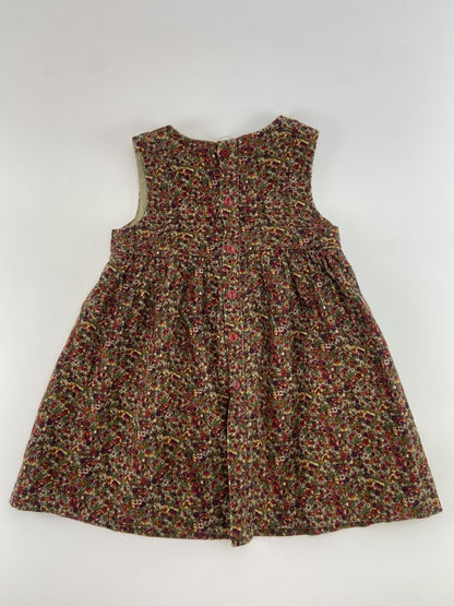 ZARA Vestido padrão flores