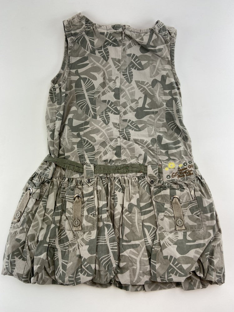 ZARA Vestido camuflado