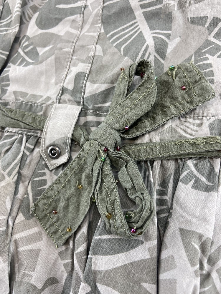 ZARA Vestido camuflado