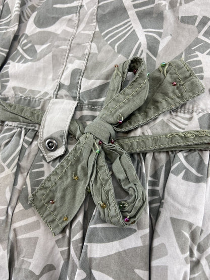 ZARA Vestido camuflado