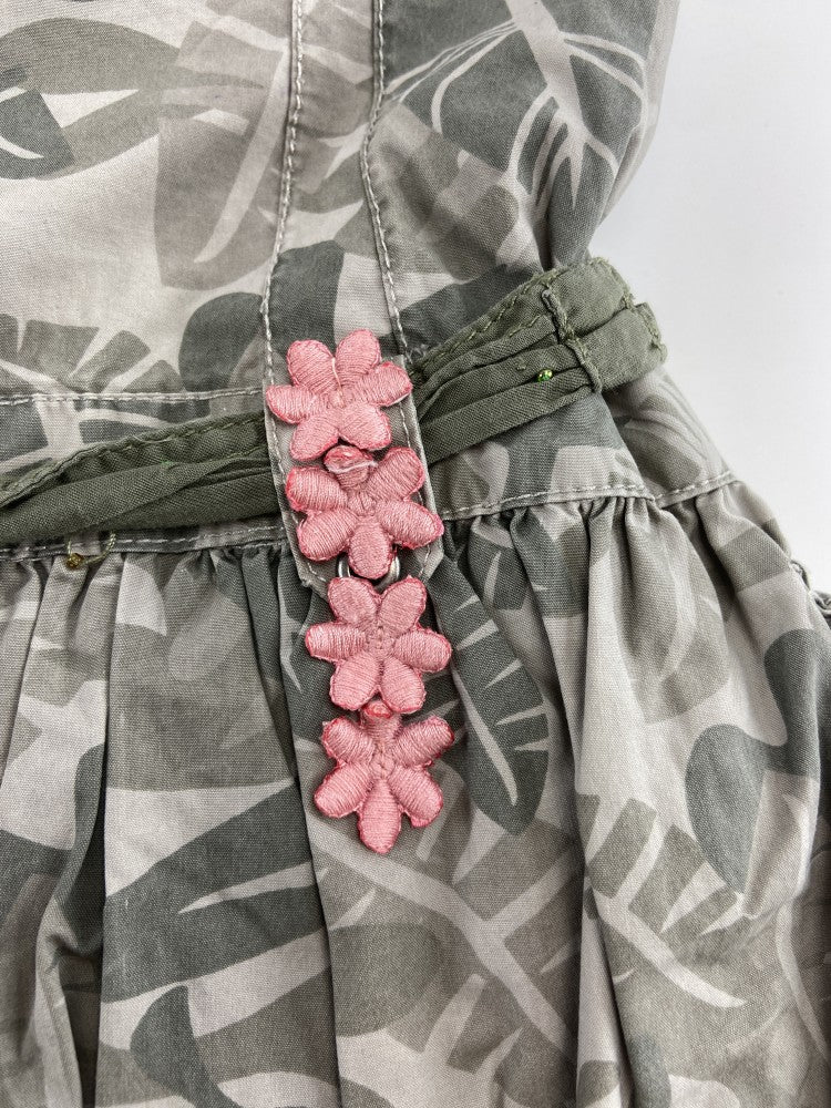 ZARA Vestido camuflado
