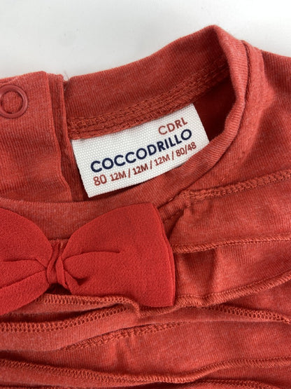 COCCODRILLO Vestido com laço