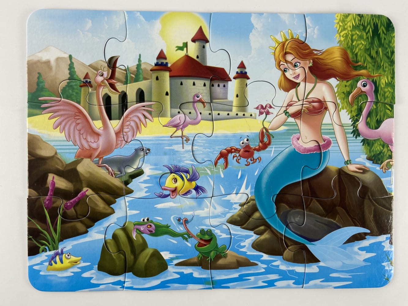 Europrice Editora Puzzle As Princesas 4 em 1