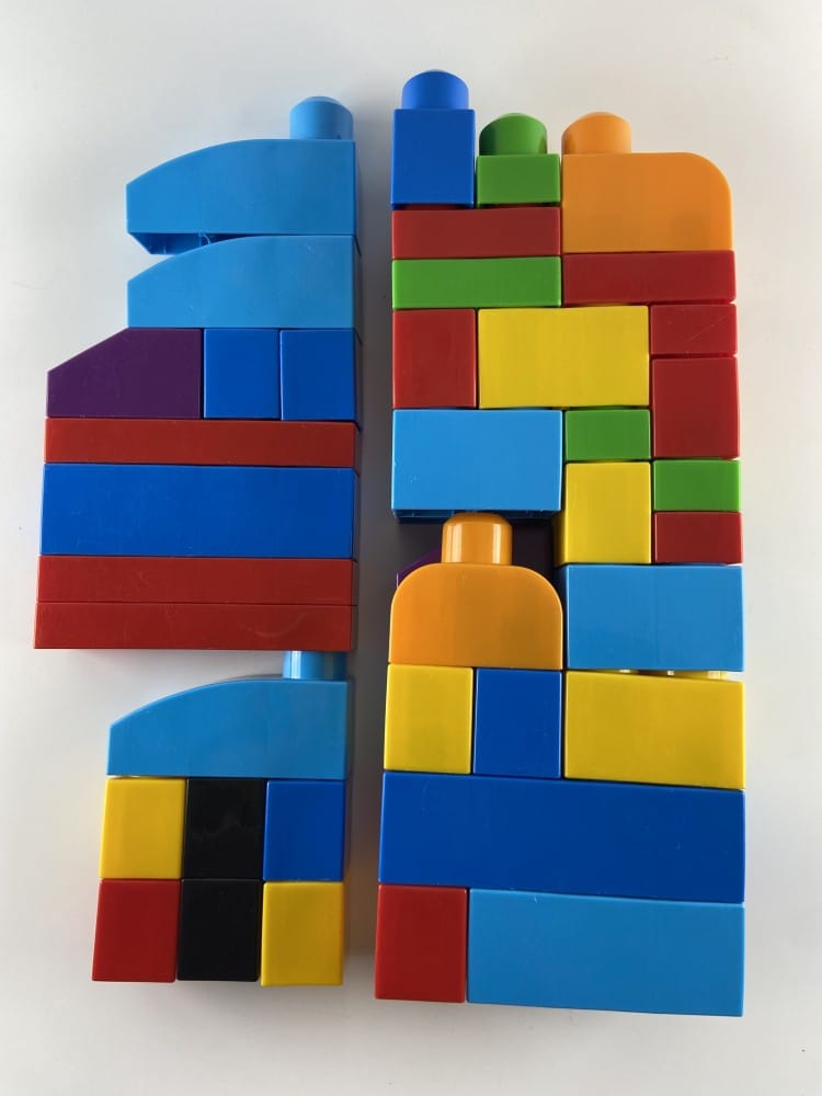 MEGA BLOKS Conjunto blocos construção