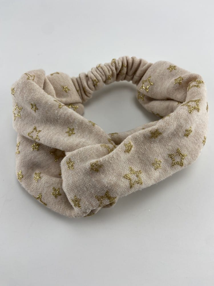 Fita de cabelo com estrelas