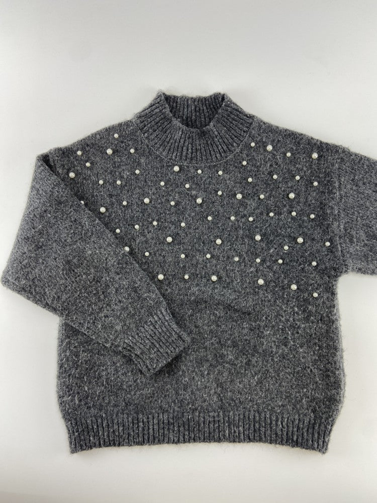 ZARA Camisola com pérolas