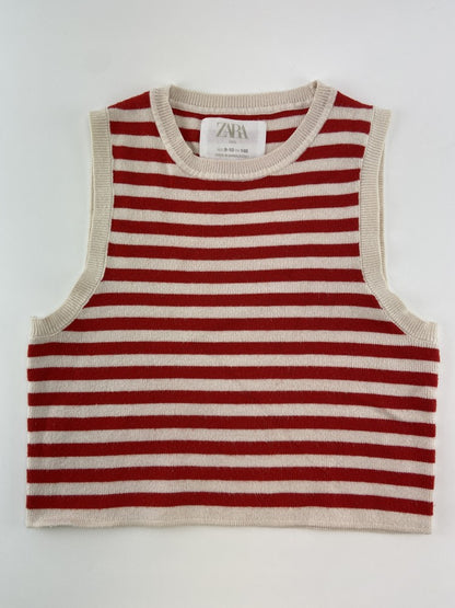 ZARA Top de riscas