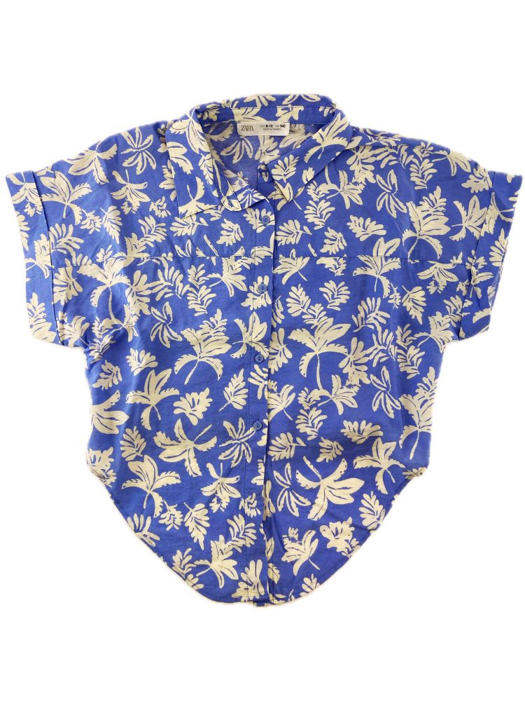 ZARA Camisa Top estampada