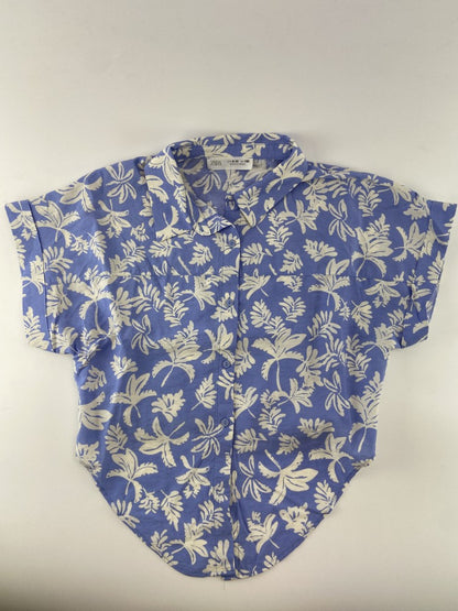ZARA Camisa Top estampada