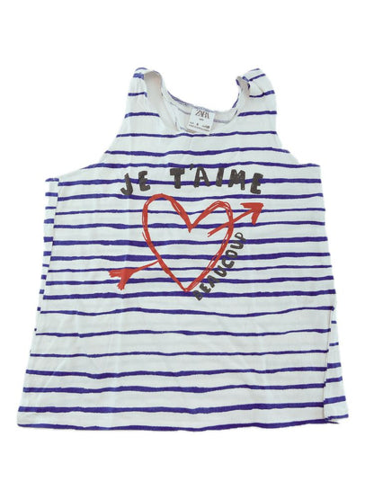 ZARA Top Je t'aime