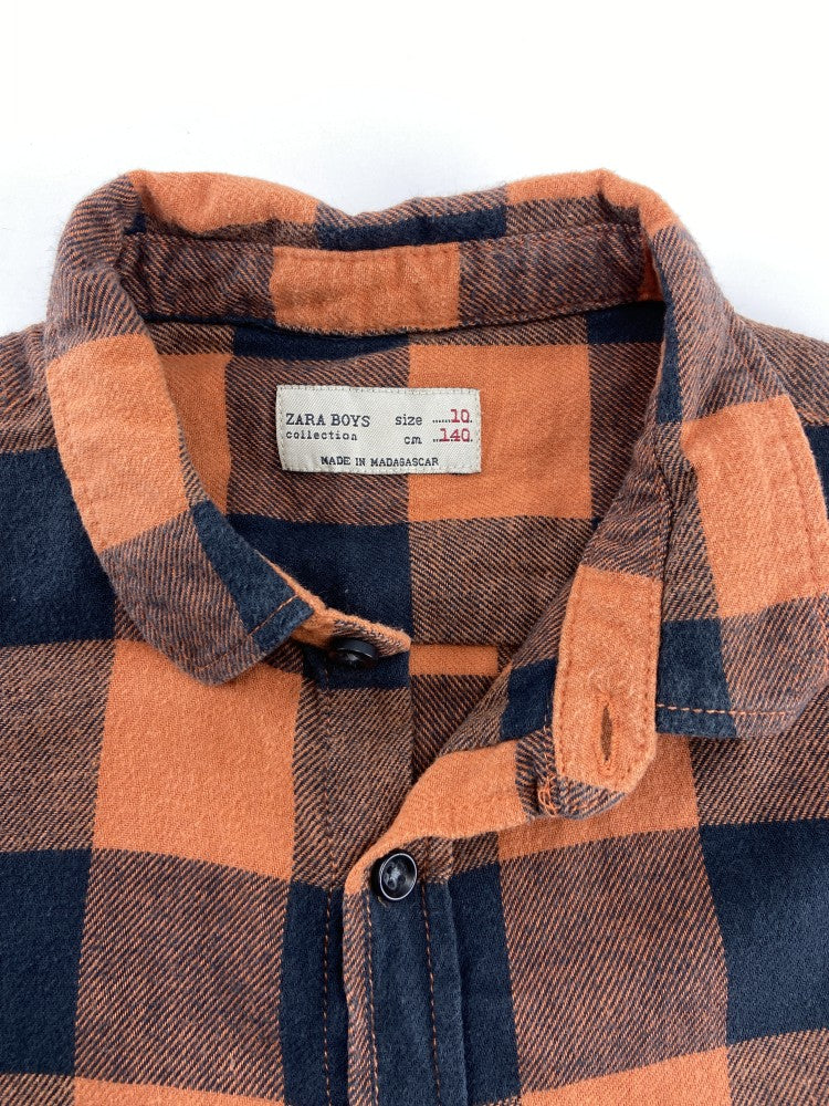 ZARA Camisa Xadrez