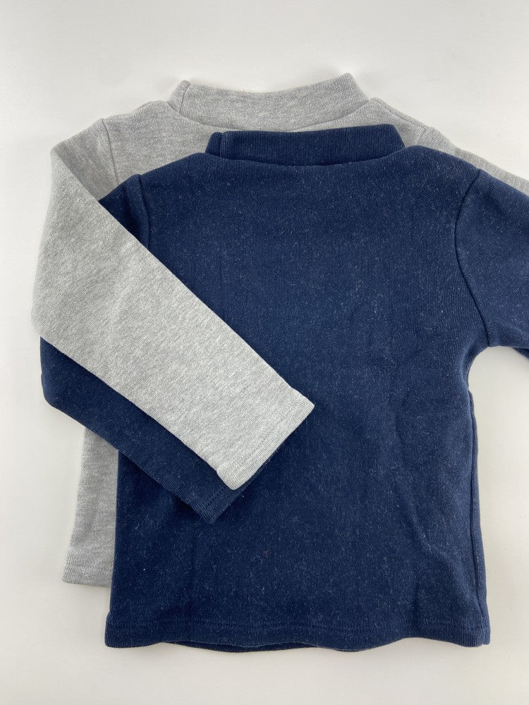 Pack 2 Longsleeve cardada
