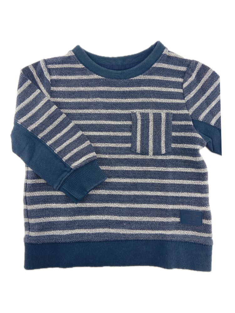 ZARA Sweatshirt riscas