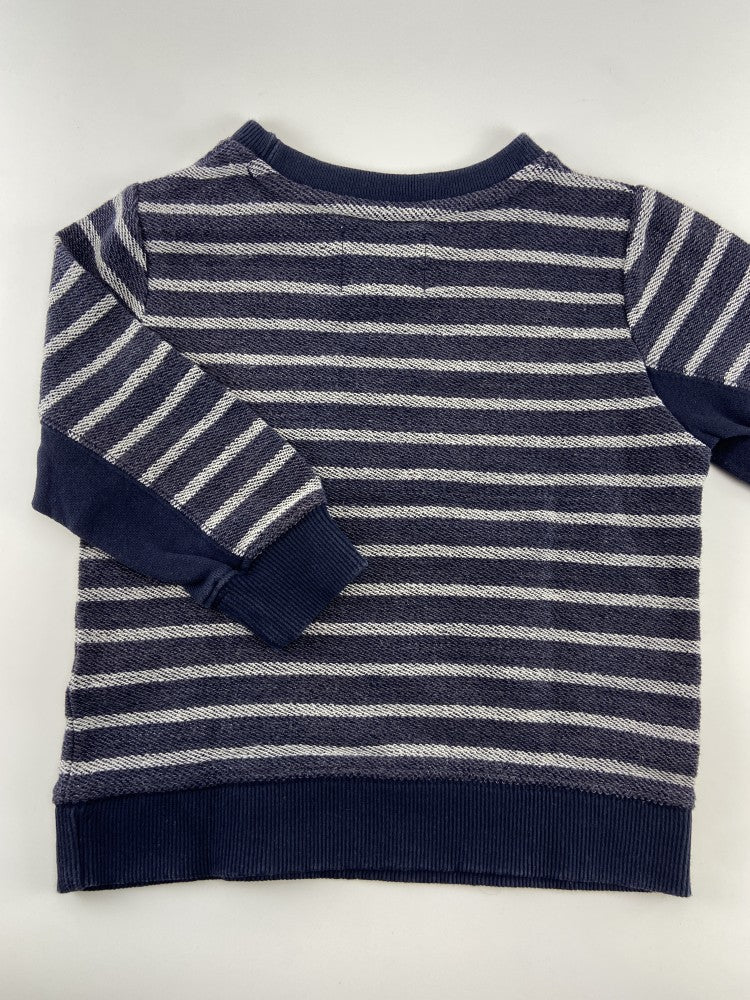 ZARA Sweatshirt riscas