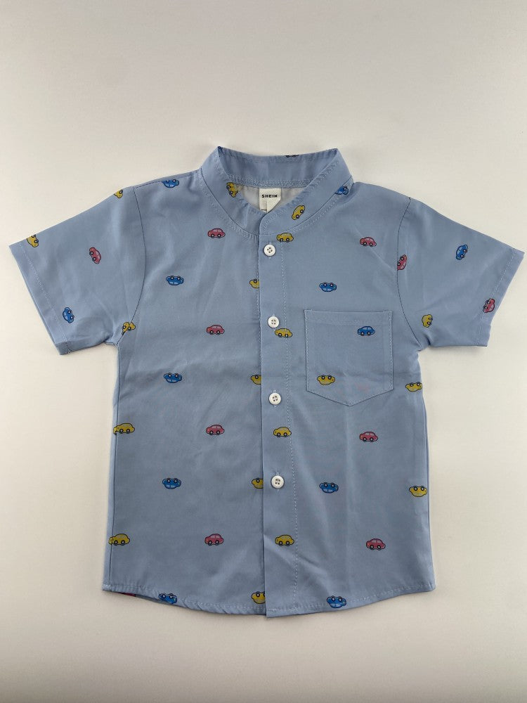 SHEIN Camisa sem gola
