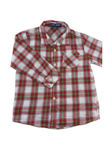 LAST STAR Camisa escocesa