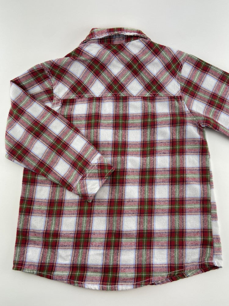 LAST STAR Camisa escocesa