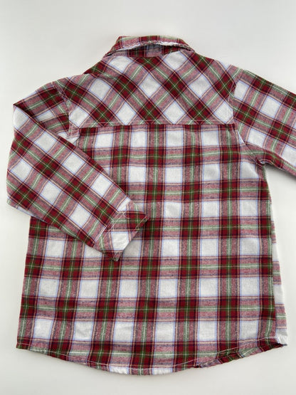 LAST STAR Camisa escocesa
