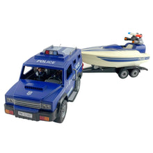 PLAYMOBIL 5187 Carro e lancha da polícia