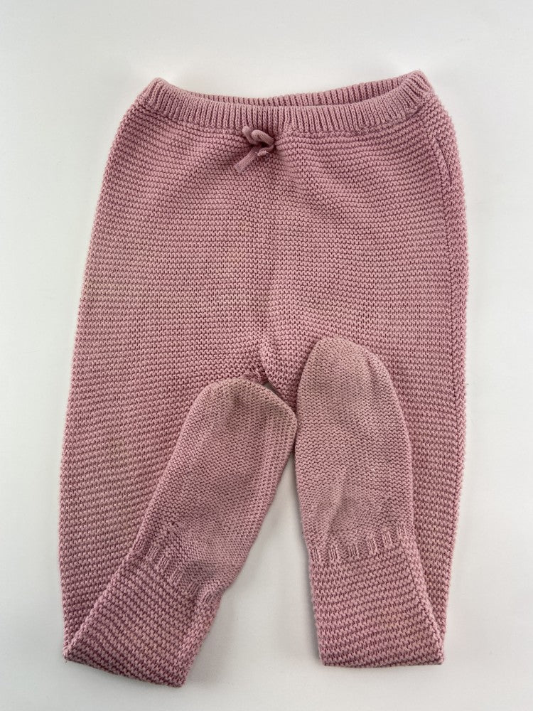CHICCO Calças de malha com pés